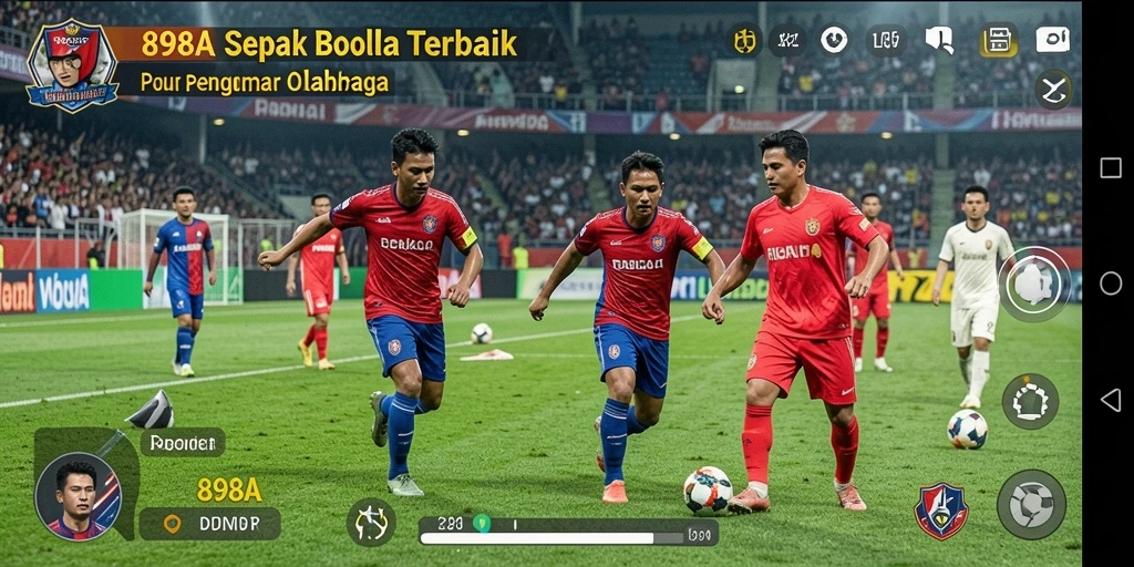 Tampilan gameplay 898A yang seru dan mendebarkan.