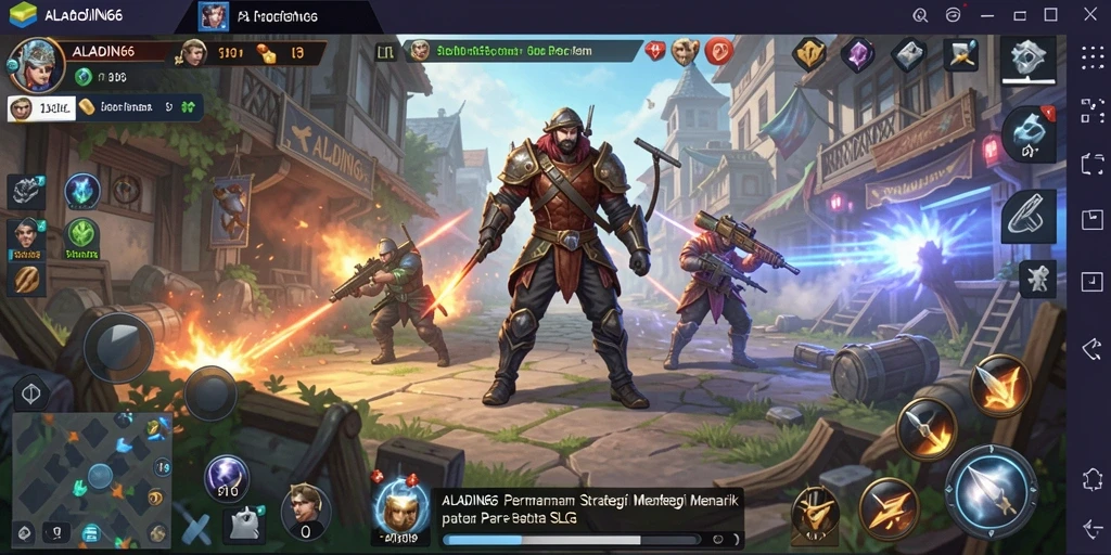 Tampilan gameplay menarik dari ALADIN66 yang penuh strategi dan aksi.