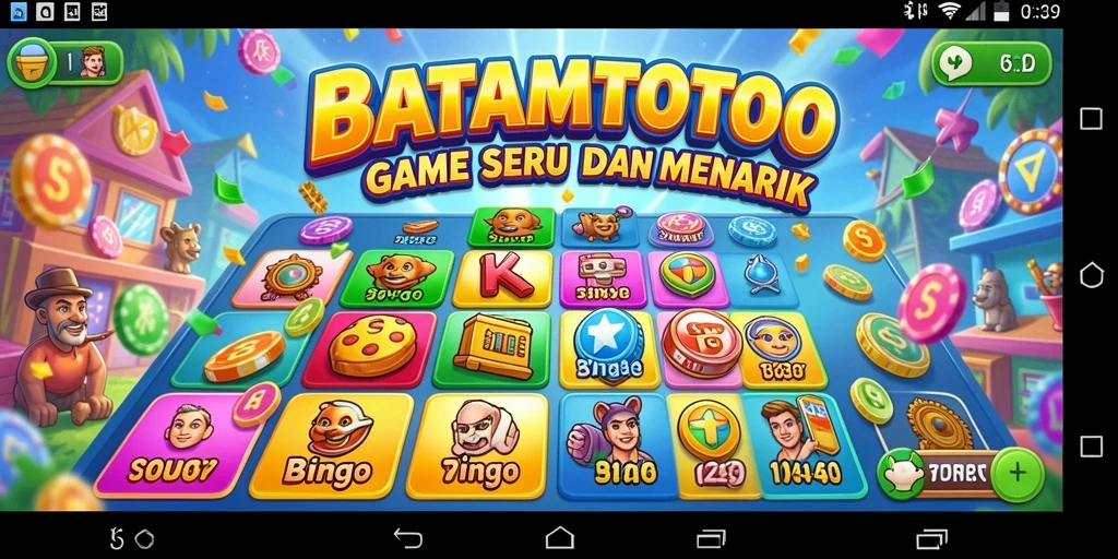 Tampilan gameplay seru dan interaktif di BATAMTOTO.