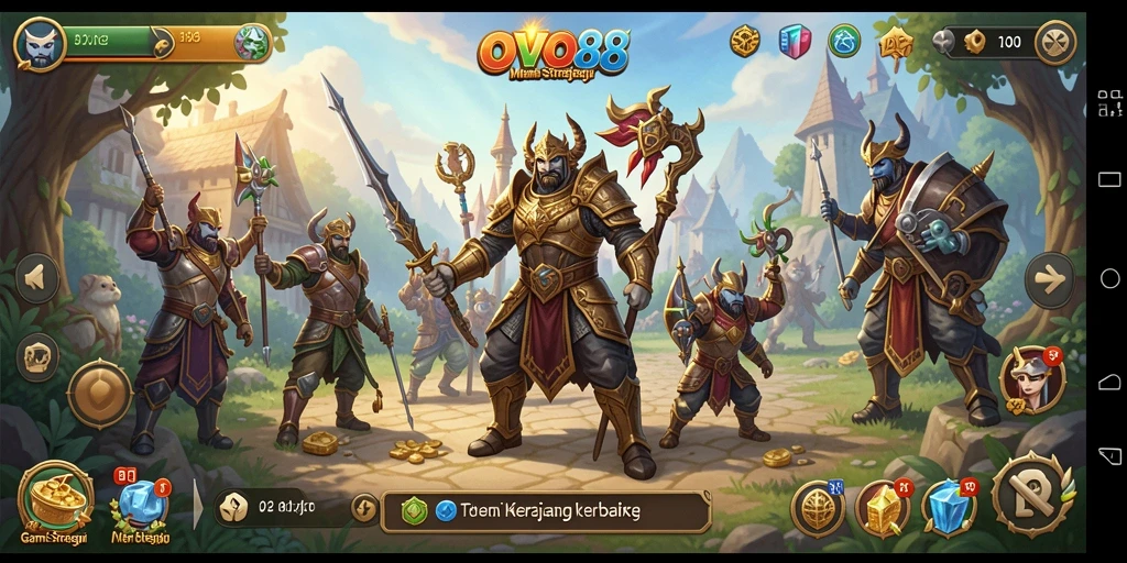 Tampilan gameplay OVO88 yang mendebarkan dan grafis menawan.