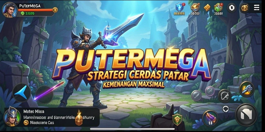 Tampilan gameplay PUTERMEGA yang menarik dan strategis.