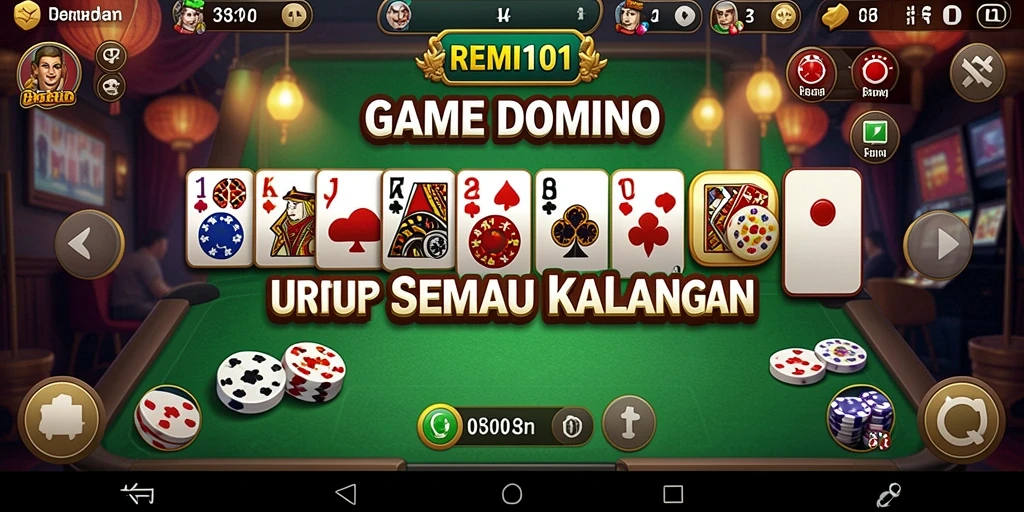 Tampilan gameplay mengasyikkan dari aplikasi REMI101.