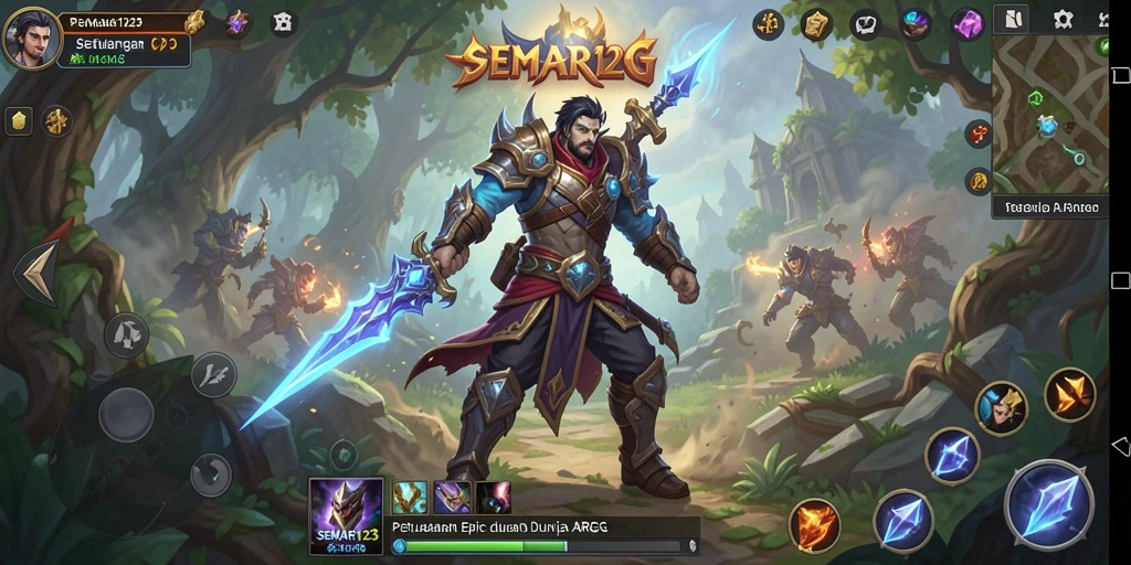 Tampilan gameplay SEMAR123 yang seru dan mendebarkan.